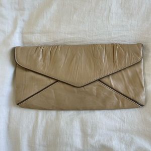 BCBG max azria envelope clutch purse